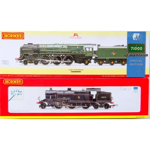 22 - HORNBY (China) 00 gauge Steam Locos comprising: R3191 (Special Edition) Standard Class 8P 4-6-2 “Duk... 