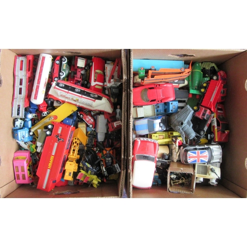 259 - ASSORTED Diecast to include Corgi, Matchbox, Polistil and others in playworn condition. (qty)