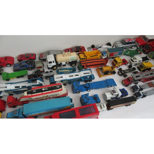 259 - ASSORTED Diecast to include Corgi, Matchbox, Polistil and others in playworn condition. (qty)