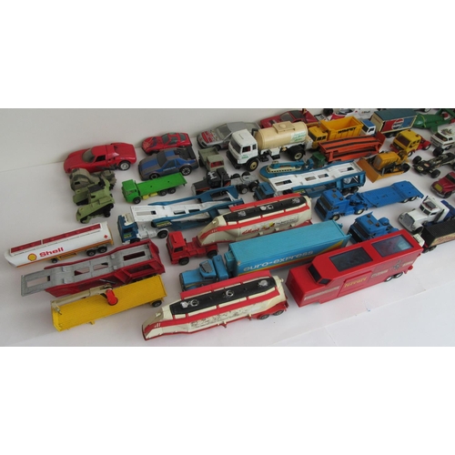 259 - ASSORTED Diecast to include Corgi, Matchbox, Polistil and others in playworn condition. (qty)