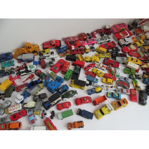 259 - ASSORTED Diecast to include Corgi, Matchbox, Polistil and others in playworn condition. (qty)