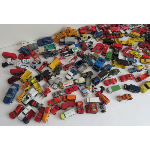 259 - ASSORTED Diecast to include Corgi, Matchbox, Polistil and others in playworn condition. (qty)