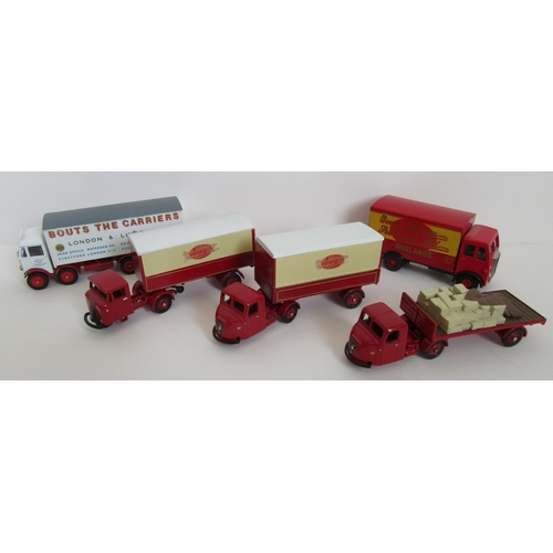 268 - 00 scale code 3 commercial vehicle models in “Bouts Fillotson Transport Ltd” livery. Mint, unboxed. ... 