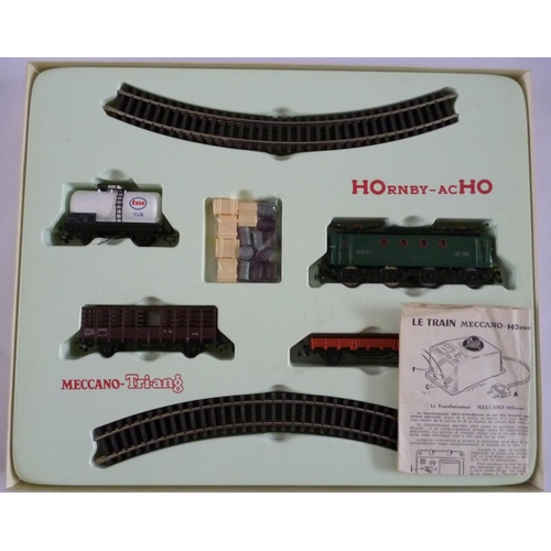 96 - HORNBY-ACHO (Meccano-Hornby) 6136 Goods Train set (short production run). Excellent to Mint in a Goo... 