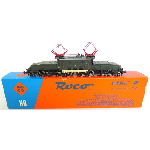 87 - ROCO HO gauge 04149A Class 1189 “Krokodil” Twin-Pantograph Overhead Electric 2-6+6-2 Loco No. 1189.0... 