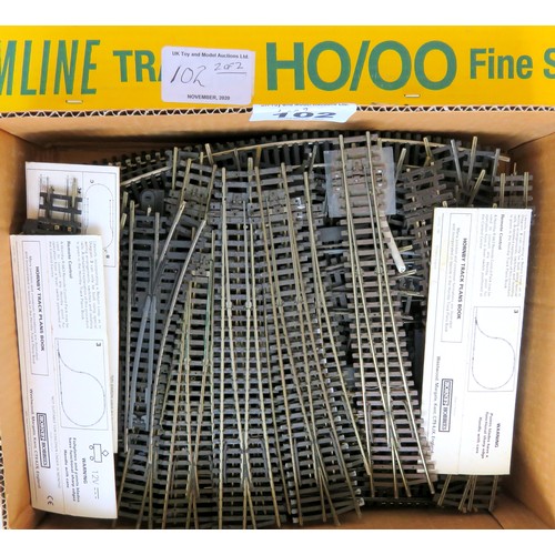 102 - PECO / HORNBY etc. 00 gauge Track to include: 30+ sets of used Points various makes and types, Box o... 