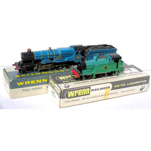 110 - WRENN Locos comprising: W2223 Castle Class 4-6-0 “Windsor Castle” Loco and Tender No. 4082 BR blue, ... 