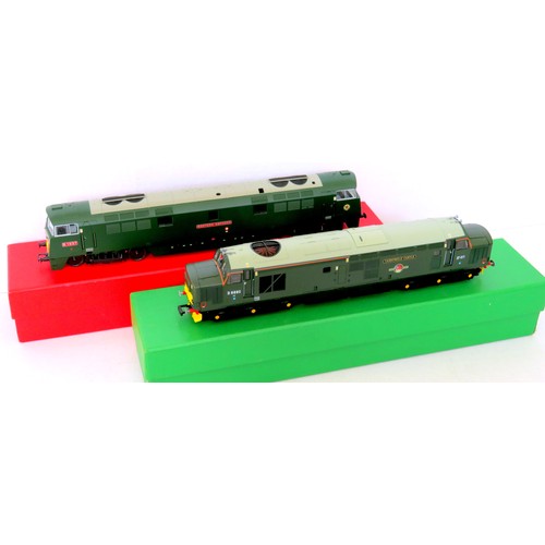 139 - HELJAN / ViTRAINS 00 gauge Diesel Locos comprising: Heljan “Western Express” No. D1037 green, plus V... 