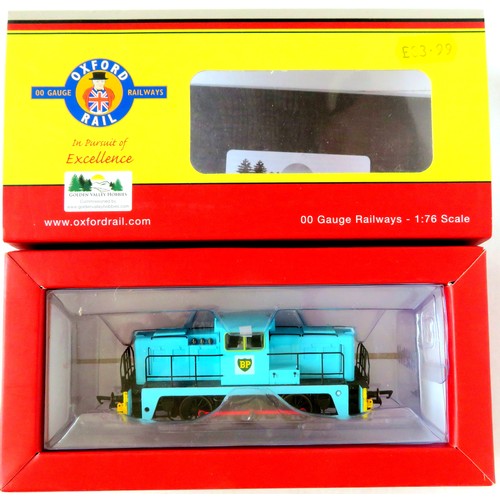 140 - OXFORD DIECAST 00 gauge GV2014 Janus BP 0-6-0 Diesel Loco. Near Mint in Near Mint Box