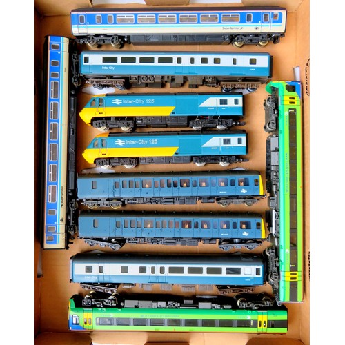 161 - HORNBY / LIMA / BACHMANN DMU’s comprising: Hornby 125 Power and Trailer Cars with 2 x Jouef Intercit... 