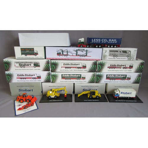 194 - ATLAS EDITIONS/OXFORD DIECAST ‘EDDIE STOBART’ 1:76th models. Excellent to Mint in Excellent Boxes – ... 