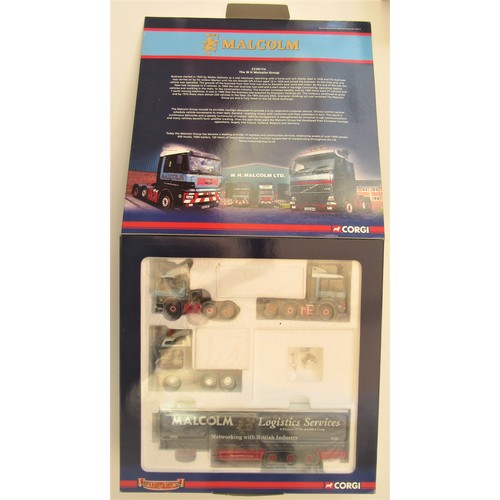 198 - CORGI 1:50th MODERN TRUCKS Gift Sets to include CC99130 Pollock, CC99174 Malcolm Logistics and 99164... 