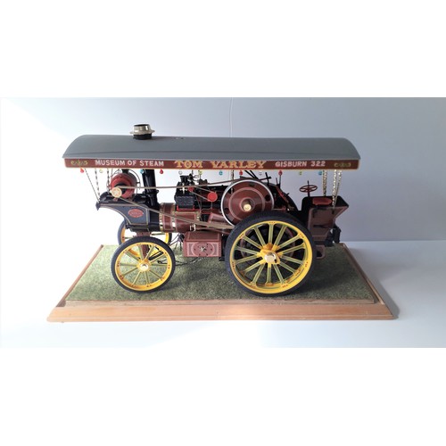 253 - BANDIE 1/16 scale Garrett 1919 steam traction engine fully assembled and painted to professional sta... 