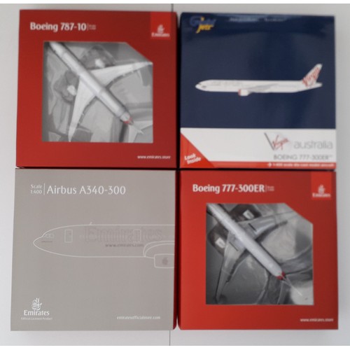 32 - GEMINI JETS 1:400th scale Aircraft to include Boeing 777-300ER “Virgin Australia”, Boeing 777-300ER ... 
