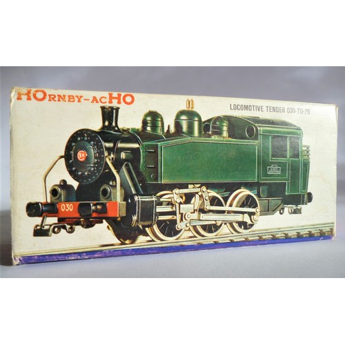 45 - HORNBY-ACHO 6365 030-TU-20 Steam Tank Loco. Excellent to Mint in a Very Good rare Box with instructi... 