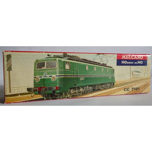 46 - HORNBY ACHO 6372 CC7121 Electric Loco. Excellent to Mint inc. Picture Box with Instruction.