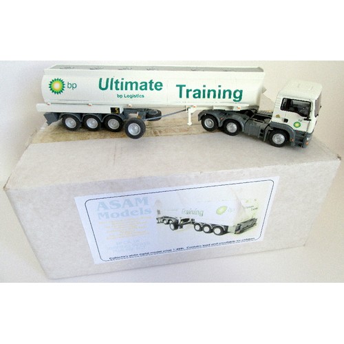 37 - ASAM Models 1:48th scale ERF ECT Tanker ‘BP Training’. Mint in Excellent Box