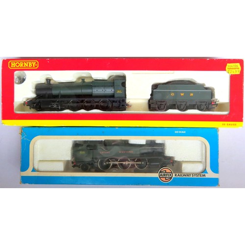 104 - HORNBY / AIRFIX 00 gauge GWR Steam Locos comprising: Hornby (China) R2153A Class 2800 2-8-0 Loco and... 