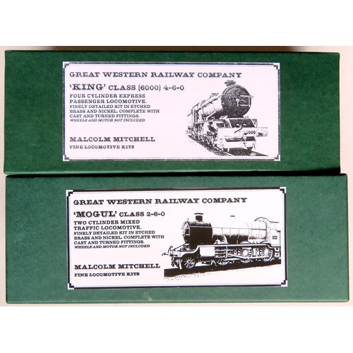 108 - MALCOLM MITCHELL 4mm Loco Kits comprising: GWR King Class 6000 4-6-0 Four Cylinder Express Passenger... 