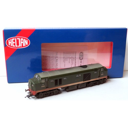 81 - HELJAN 00 gauge 2323 (DCC Sound Fitted) Baby Deltic Class 23 No. D5909 green, weathered, early versi... 