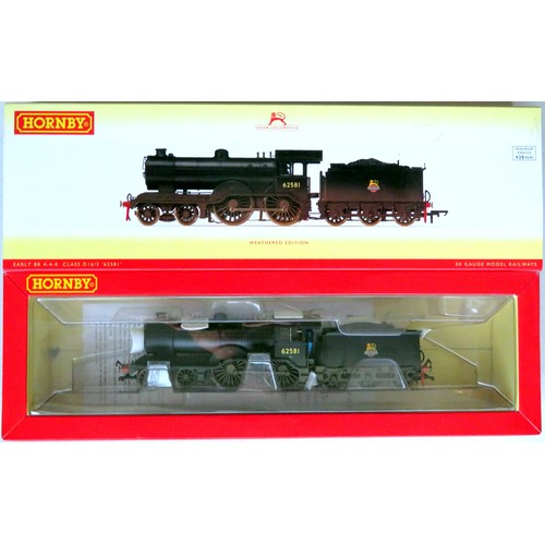 93 - HORNBY (China) 00 gauge R3303 (DCC Sound Fitted) Class D16/3 4-4-0 Loco and Tender BR black, early c... 