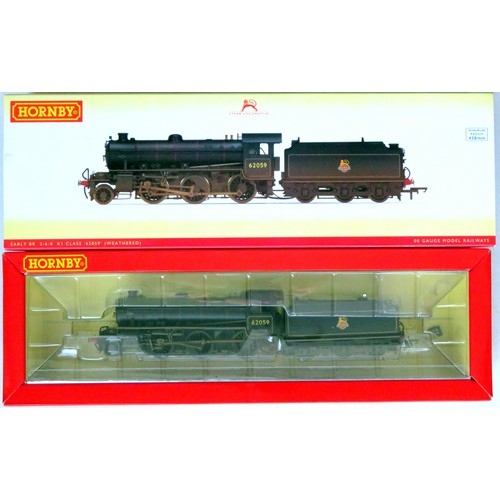 94 - HORNBY (China) 00 gauge R3305 (DCC Sound Fitted) Class K1 4-4-0 Loco and Tender No. 62059 BR lined b... 