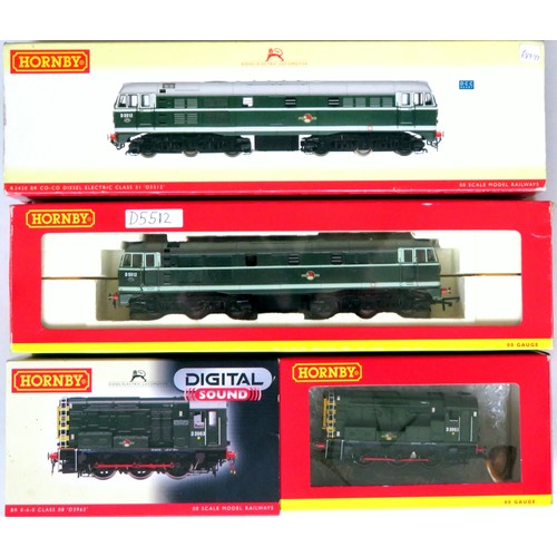 98 - HORNBY (China) 00 gauge Locos comprising: R2420 (DCC Fitted) Class 31 A-1-A A-1-A Diesel Electric No... 