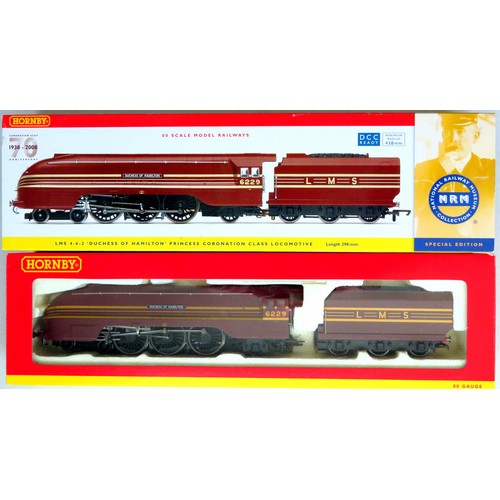 207 - HORNBY (China) 00 gauge R2689 (DCC ready) Coronation Class 4-6-2 “Duchess of Hamilton” Loco and Tend... 