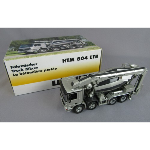 228 - CONRAD No.20100/0 LIEBHERR LTC 1055 Mobile Crane, 1:50th Scale, plus NZG No.652 LIEBHERR Mercedes HT... 