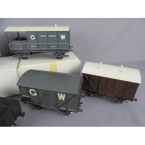 74 - ‘0’ Gauge GWR Various Goods Wagons. (7) Very Good to Excellent.