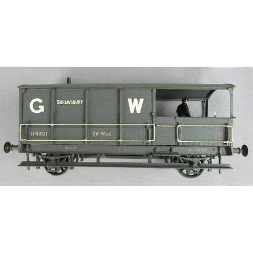 75 - ‘0’ Gauge GWR Various Goods Wagons, including Macaw Bogie Bolster. (7) Excellent to Near Mint.