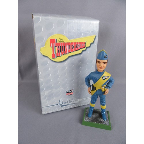 142 - Robert Harrop THUNDERBIRDS TBF02 VIRGIL TRACEY 40th ANNIVERSARY Figure HAND PAINTED. Mint in an Exce... 