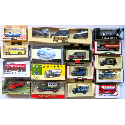 113 - VANGUARDS / OXFORD / EFE etc. Diecast Vehicles comprising: 16 x assorted to include Oxford 76SET05 L... 