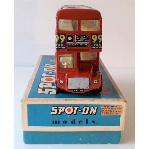 324 - SPOT ON Models No.145 LT Routemaster bus. All original. Excellent Plus in an Excellent Box.