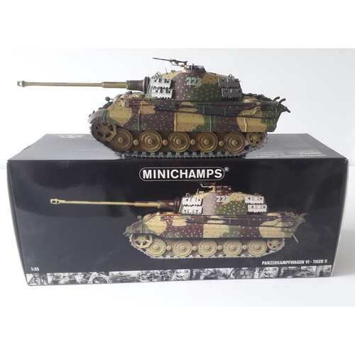 331 - MINICHAMPS 1/35th Panzerkampfwagen V1 Tiger 11. Mint in Mint Box.