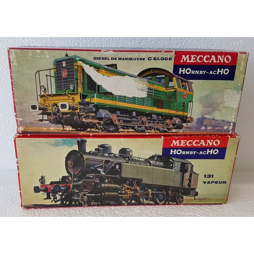 73 - HORNBY-ACHO 6350 C 61.006 Diesel Shunter, Very Good, Box lid marked, plus 636 1-3-1 Steam Tank Loco ... 