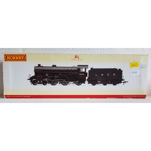 63 - HORNBY (China) R2998x LNER 4-6-0 B1 Class ‘Roedeer’ LNER Black No.1040, DCC Fitted. Excellent to Min... 