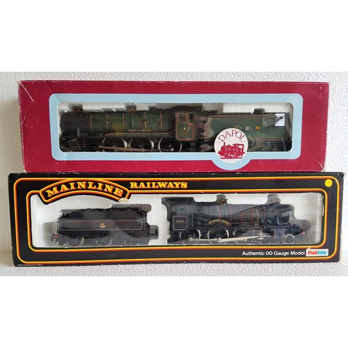 70 - DAPOL ‘00’ D/3 4-6-0 GWR Green ‘County of Worcester’, Mainline 37-079 4-6-0 ‘Erlstoke Manor’ BR Blac... 