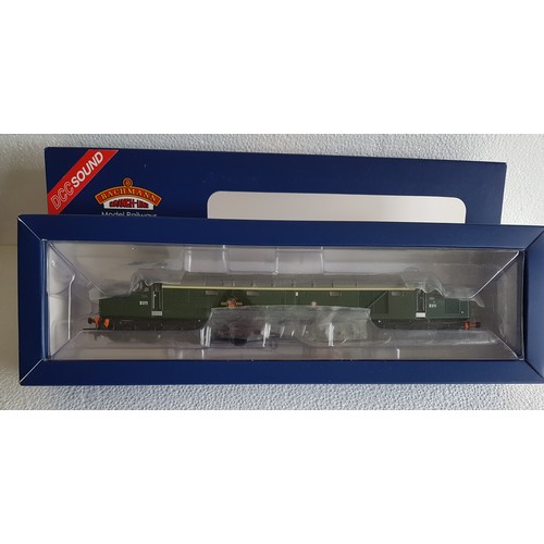 80 - BACHMANN ‘00’ 32-480DS Class 40 Diesel D211 ‘Mauritania’ BR Green with Sound. Excellent to Mint.