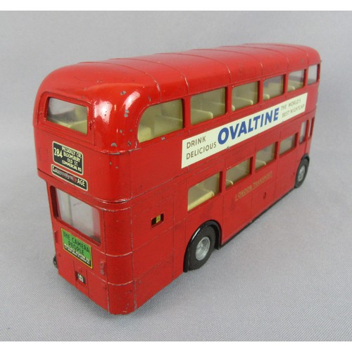 320 - SPOT ON Models No.145 LT Routemaster Bus. All original. Good Plus (paint chipped) in a Good Plus Box... 