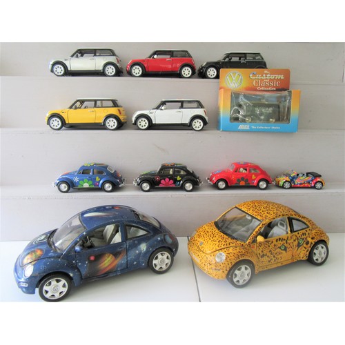 315 - MODERN DIECAST to include VW and Mini Models. Mint (12)