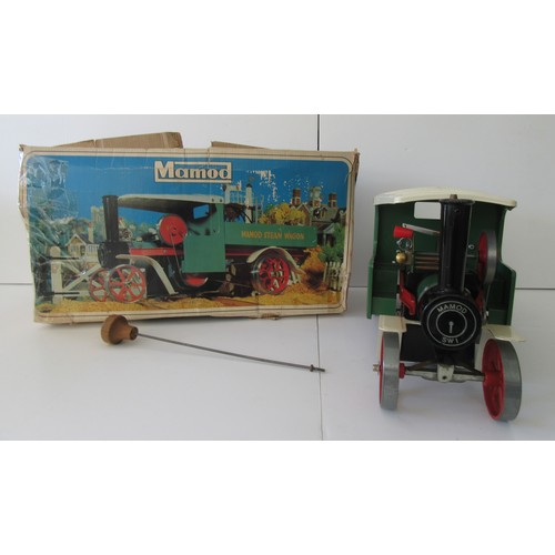 317 - MAMOD SW1 Steam Wagon (early edition) in Green, not been fired. Near Minty in a Good Plus Box.