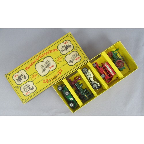 40 - MATCHBOX MODELS OF YESTERYEAR G-6 Giftset. Contents are Near Mint to Mint in a Good Plus Box.