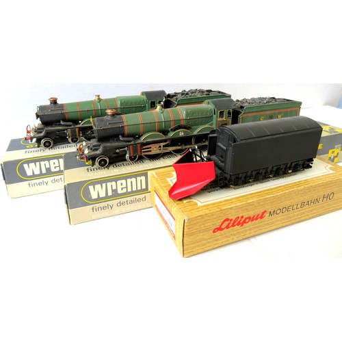 141 - WRENN / LILIPUT comprising a pair of GWR re-named and re-numbered Locos (both originally “Devises Ca... 