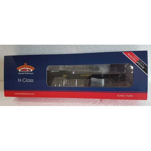51 - BACHMANN ‘00’ 32-150v N Class Southern Region Black livery No.1860. Limited Edition for Modelzone. E... 
