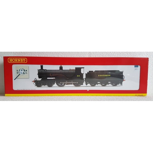 64 - HORNBY (CHINA) R2829 SR 4-4-0 Class T9 No.314 Black livery, DCC Ready. Excellent to Near Mint/Boxed.