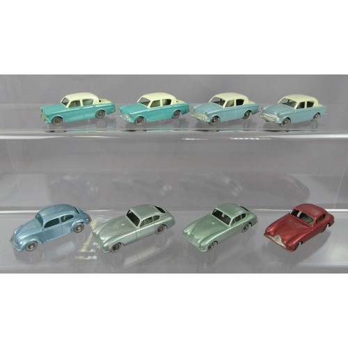 64 - MATCHBOX 1-75 REGULAR WHEELS to include 4x 43a Hillman Minx, 3x 53a Aston Martin and 25b Volkswagen ... 