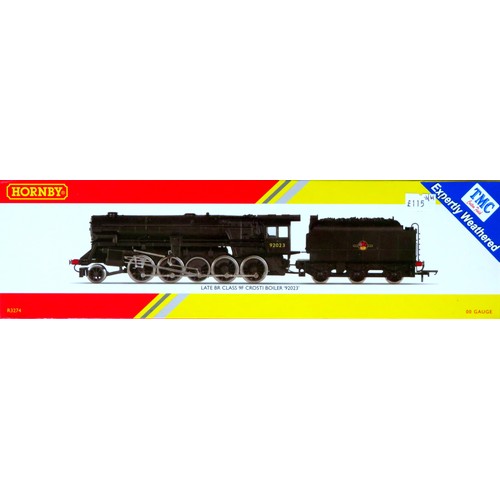 102 - HORNBY (China) 00 gauge R3274 (DCC Ready) Class “Crosti Boiler” 9F 2-10-0 Loco and Tender No. 92023 ... 
