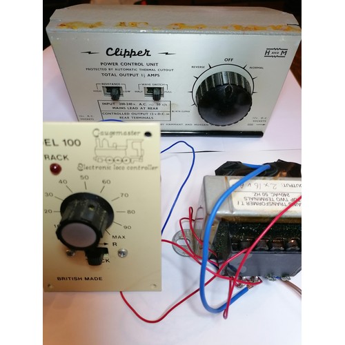 301 - ELECTRICAL CONTROL EQUIPMENT Analogue for spares only - Clipper Controller, Gaugemaster panel contro... 