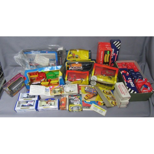 381 - CORGI / MATCHBOX / OXFORD DIECAST boxed items, some incomplete. Good to Mint in Poor to Excellent Pa... 